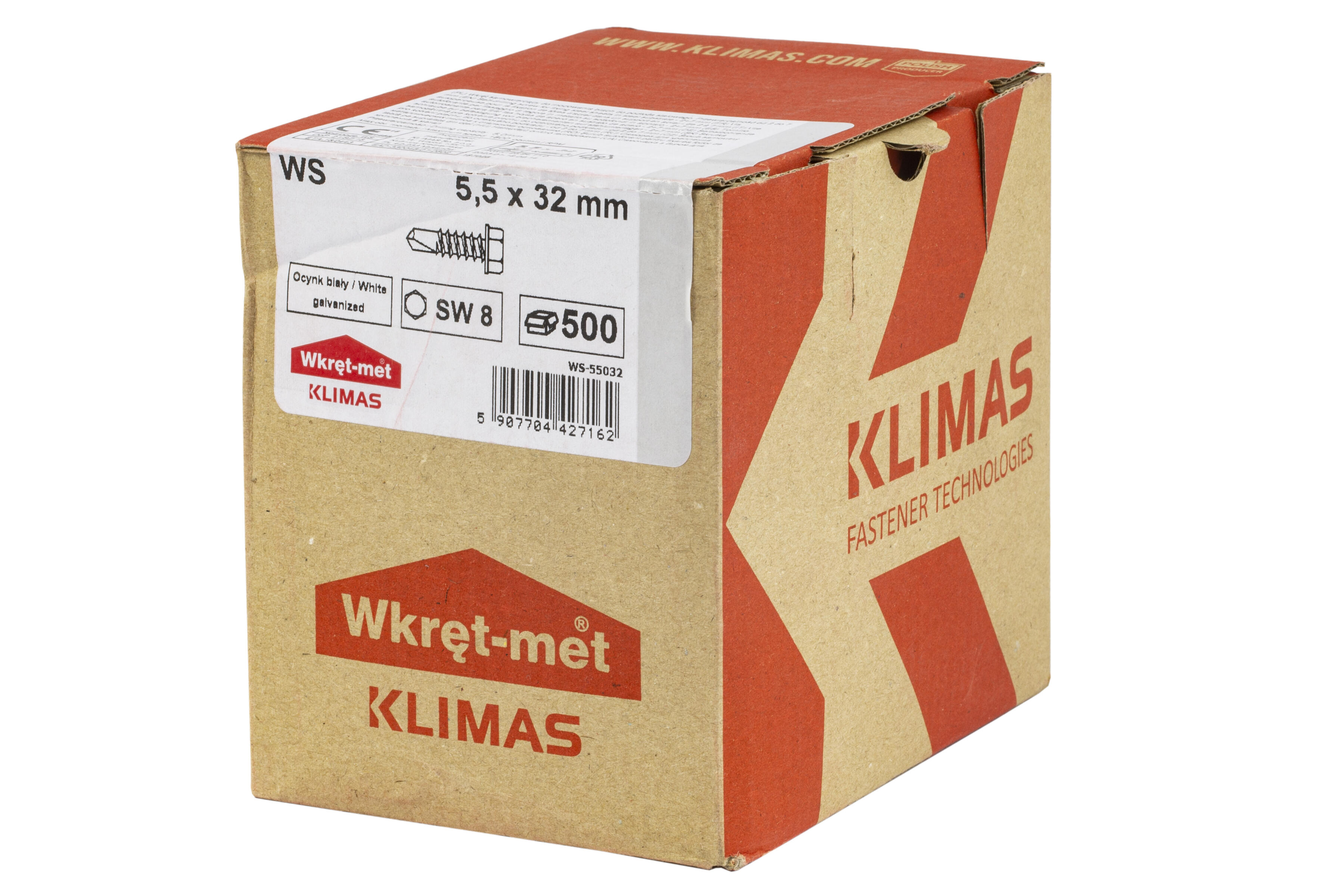 Wkręt samowiercący 5.5x32 mm (2.64 kg.) - 2
