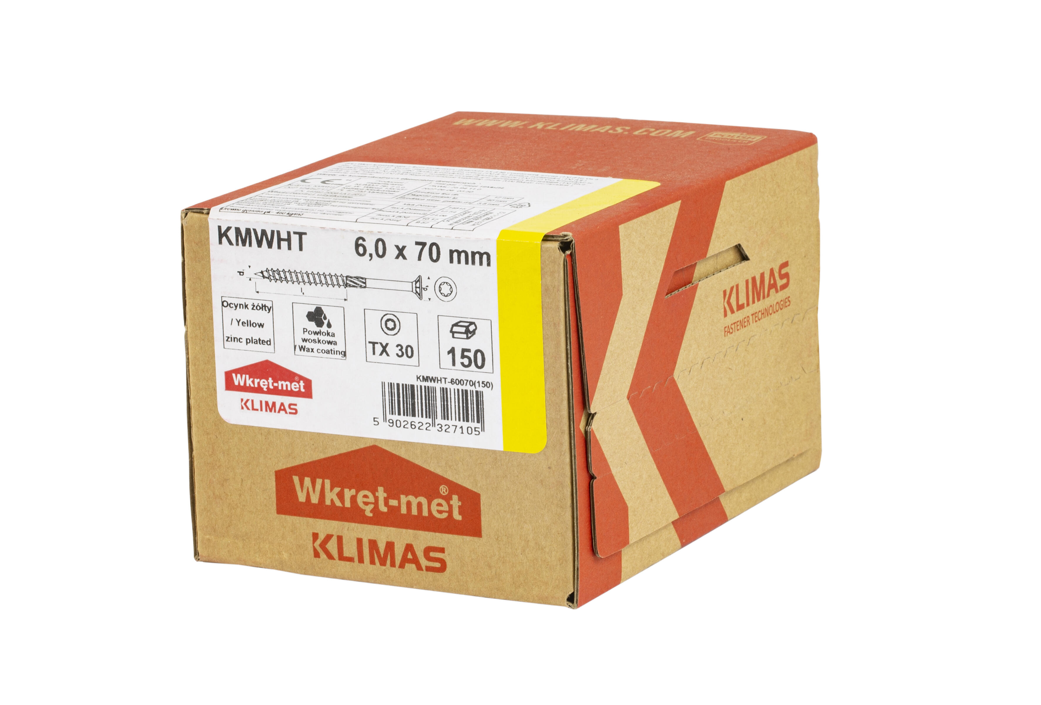Wkręt konstrukcyjny 6x70 mm (100 szt.) - 2