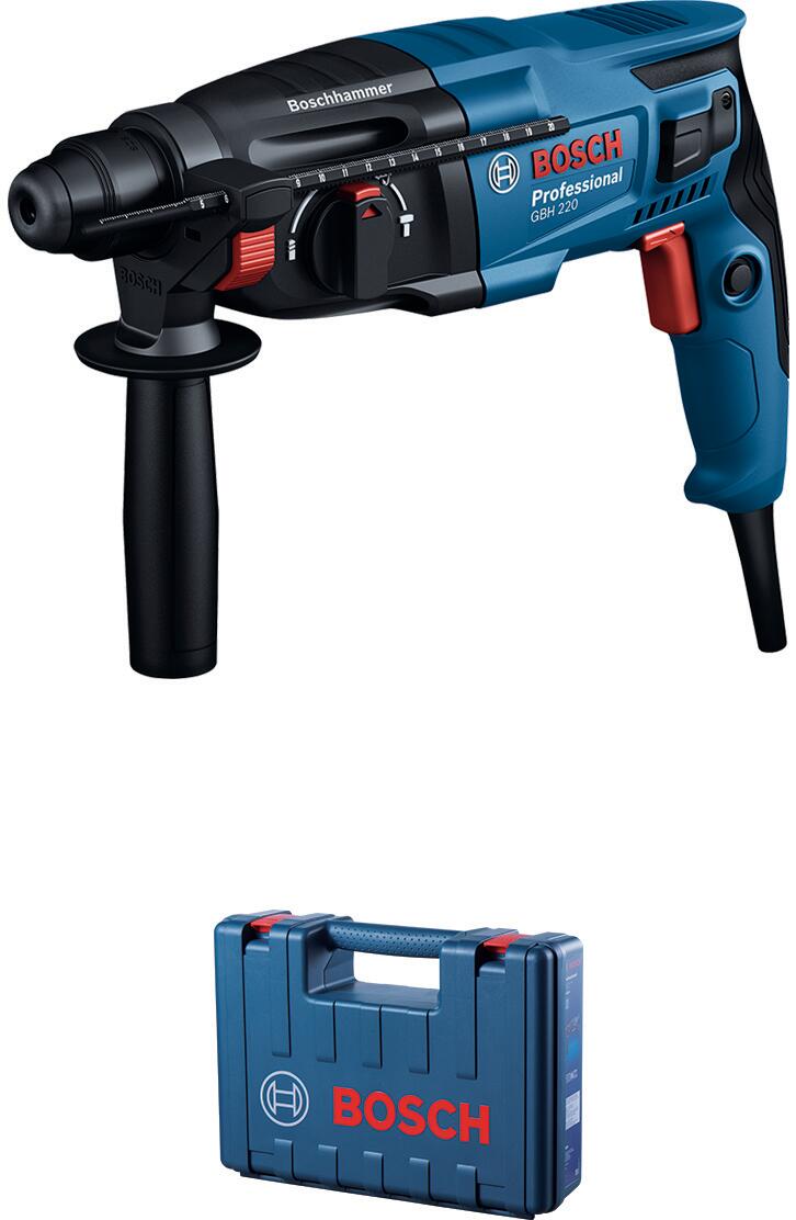 Młot udarowo-obrotowy Bosch Professional GBH 220  - 4