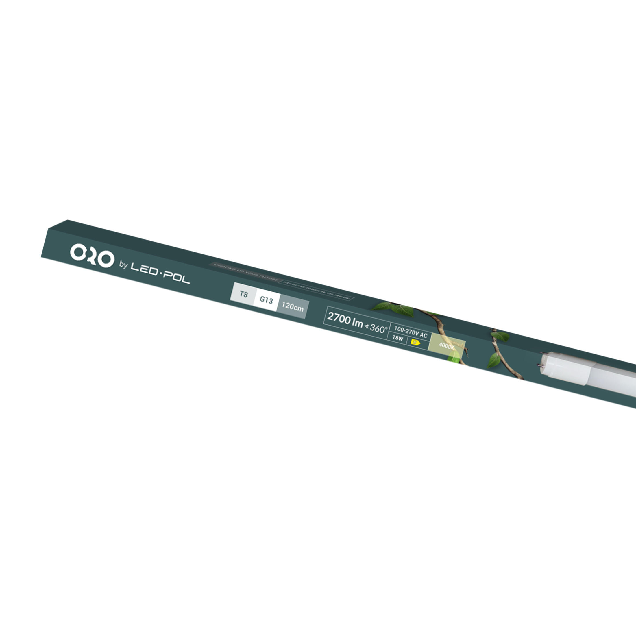 Świetlówka T8 120 18W chłodno biała - 5
