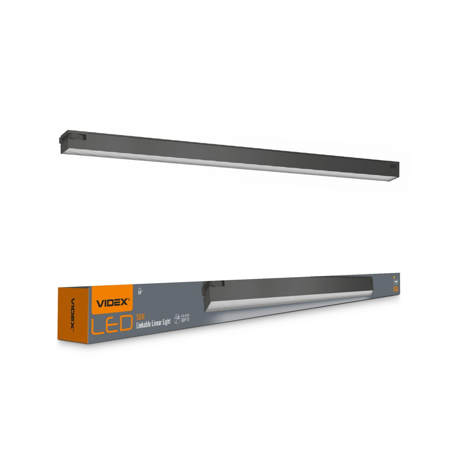 Lampa Liniowa LED 50W 5000K 1,2m czarna - 3