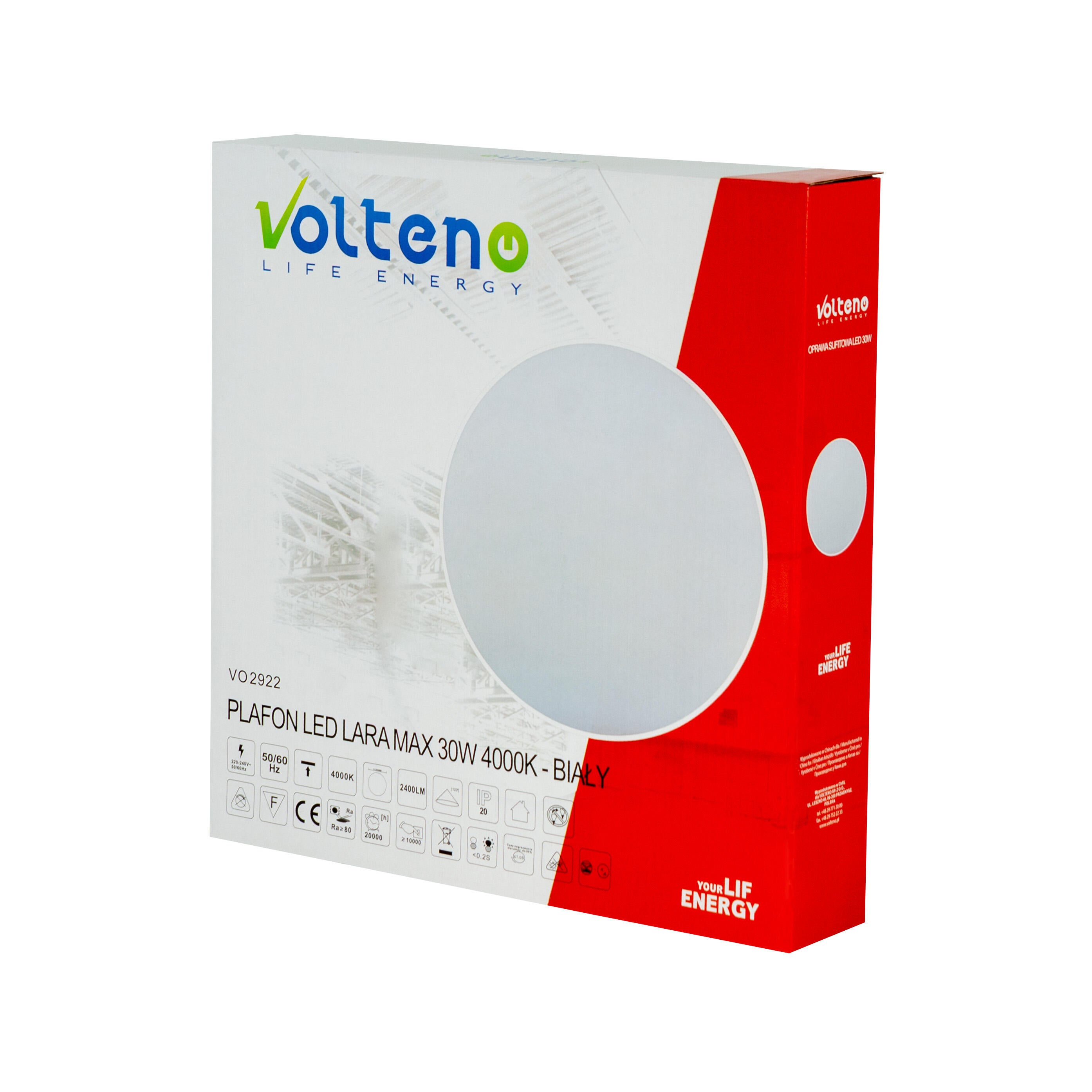 Plafon LED Lara 30W 2400 lm IP20 - 2
