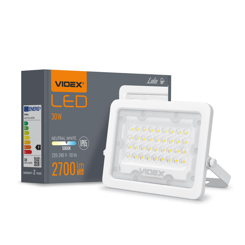 Naświetlacz LED 30W 2700 lm IP65 5000K biały - 5