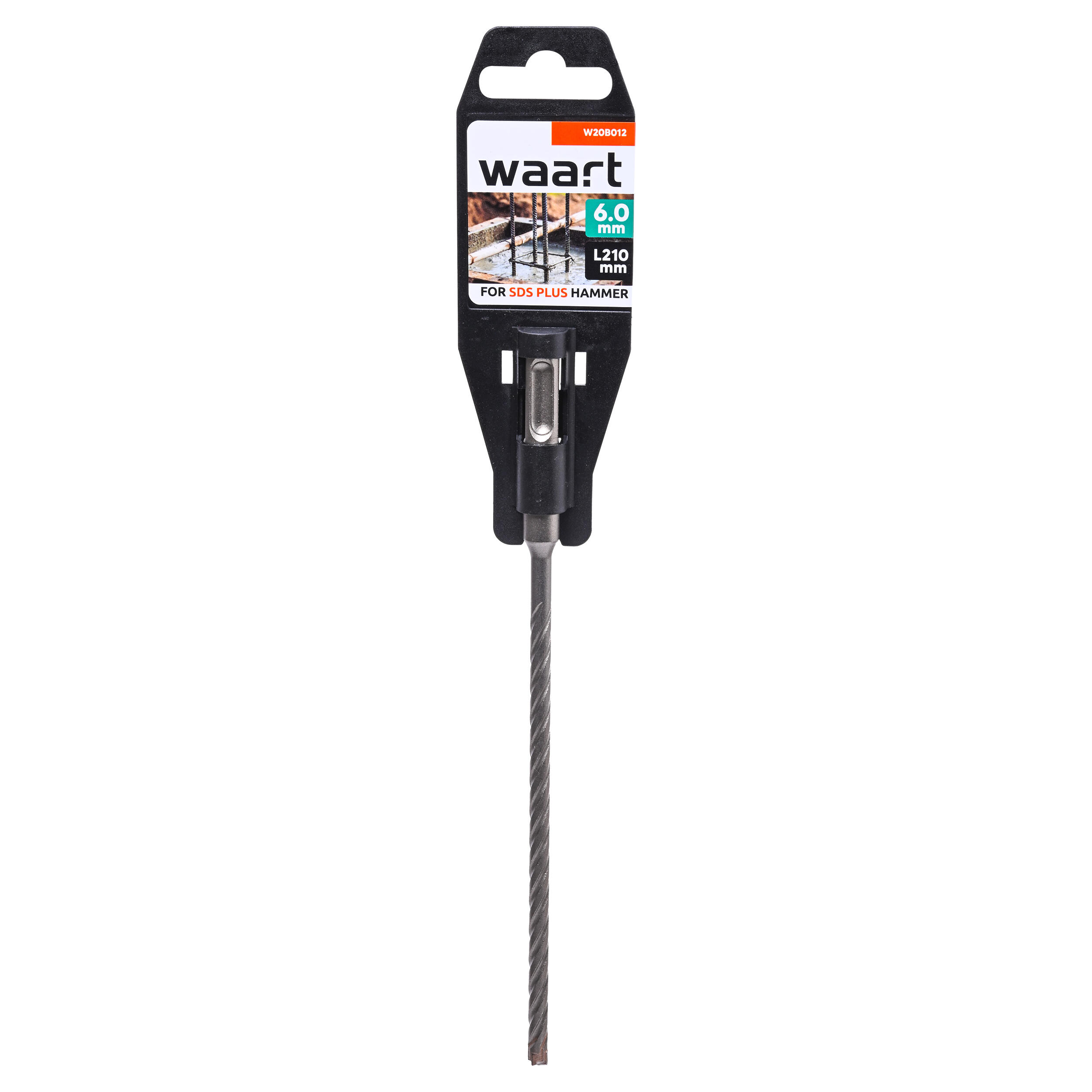Wiertło do betonu SDS-Plus 6x210 mm - 3
