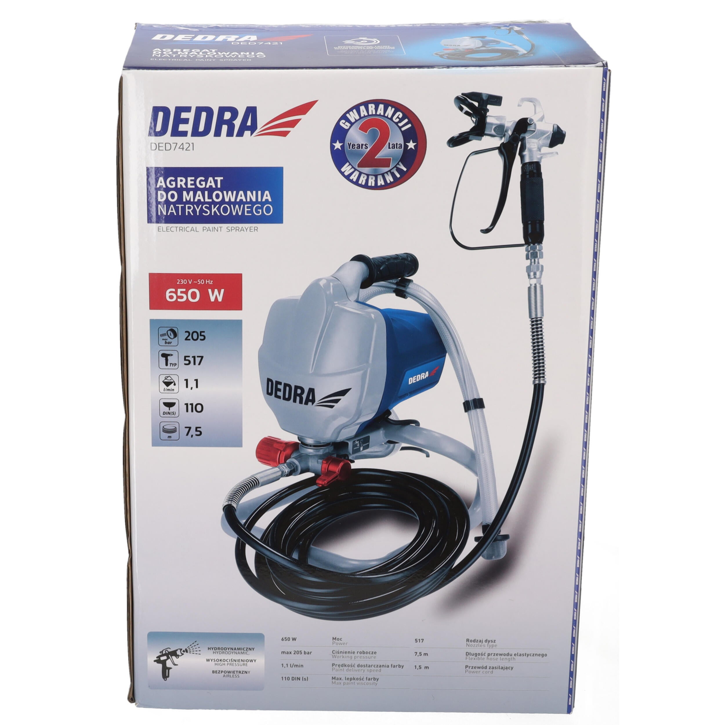 Agregat malarski DED7421 Dedra - 3