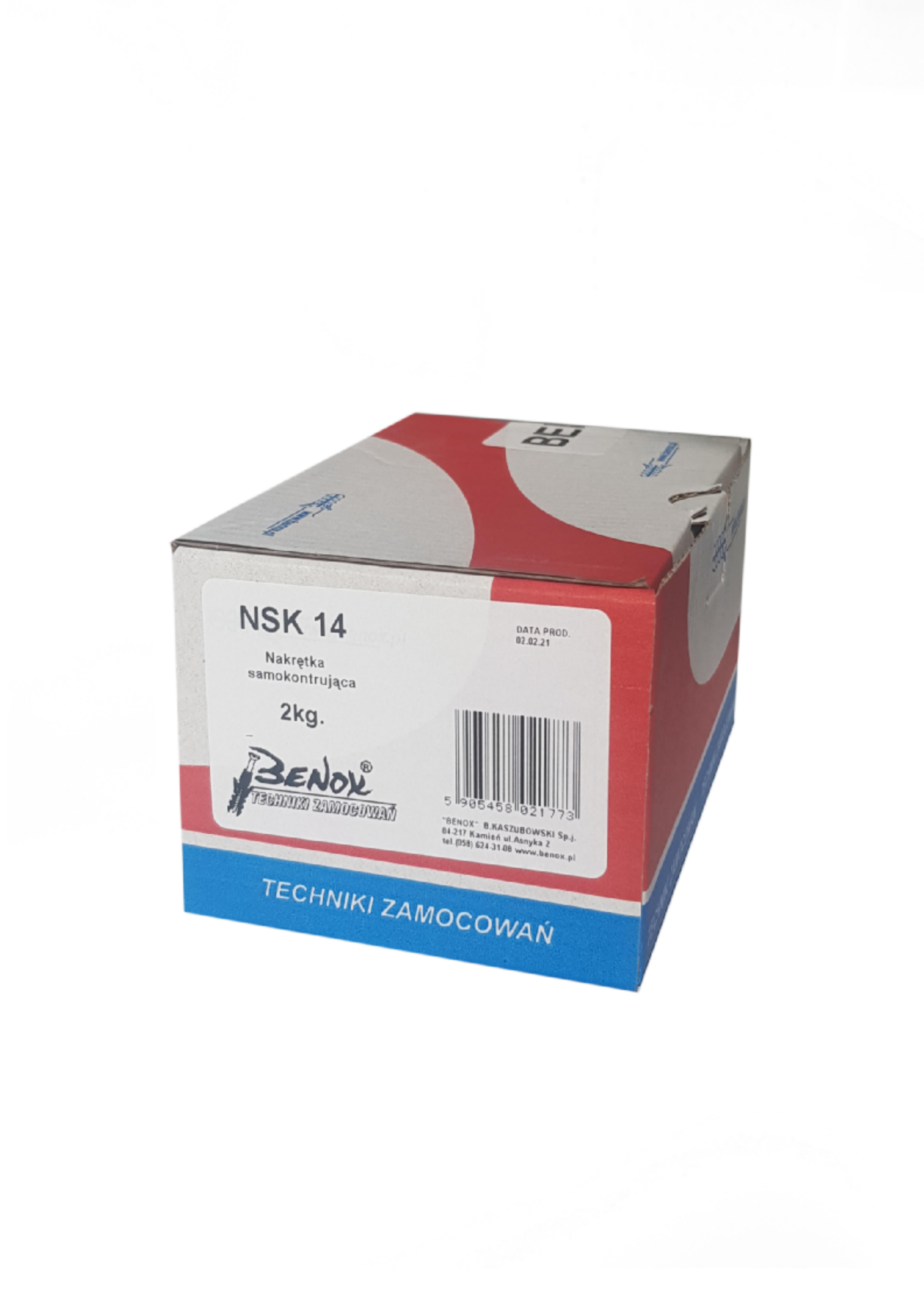 Nakrętka samokontrująca M14 (2 kg) - 3
