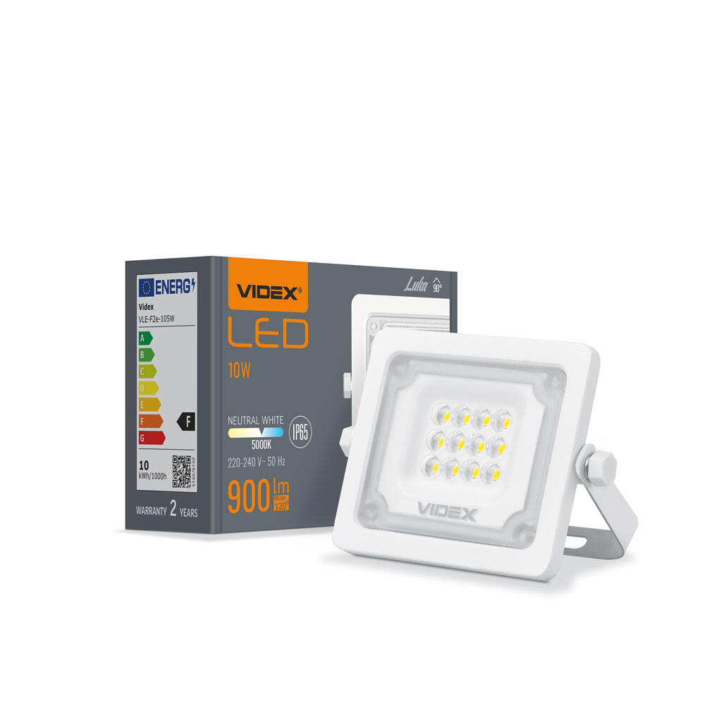 Naświetlacz LED 10W 900 lm IP65 5000K biały - 5