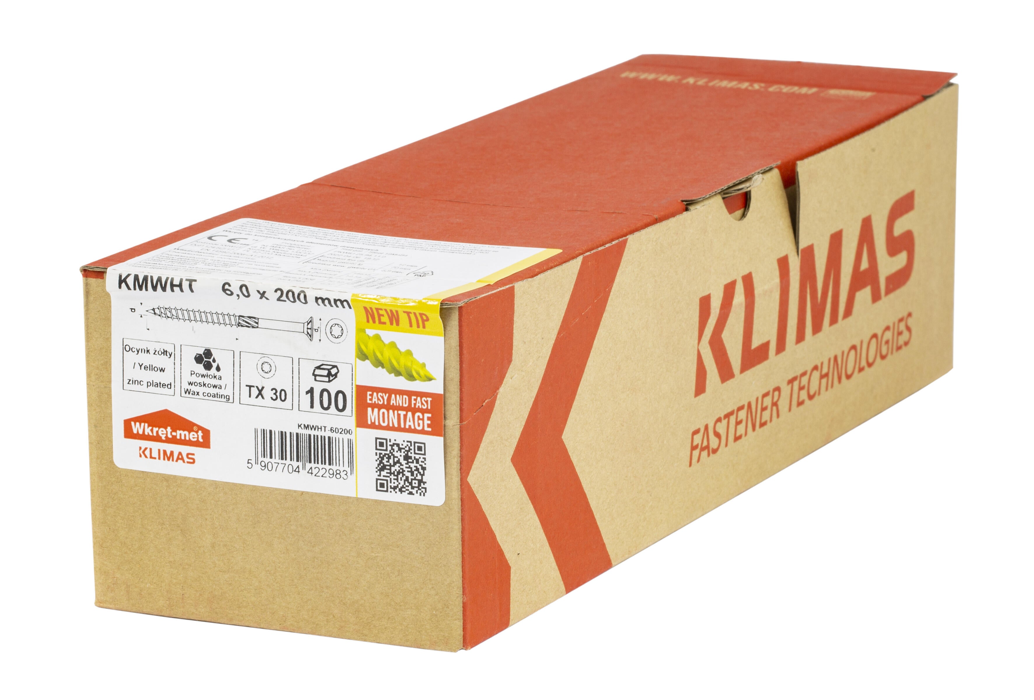 Wkręt konstrukcyjny 6x200 mm (100 szt.) - 2