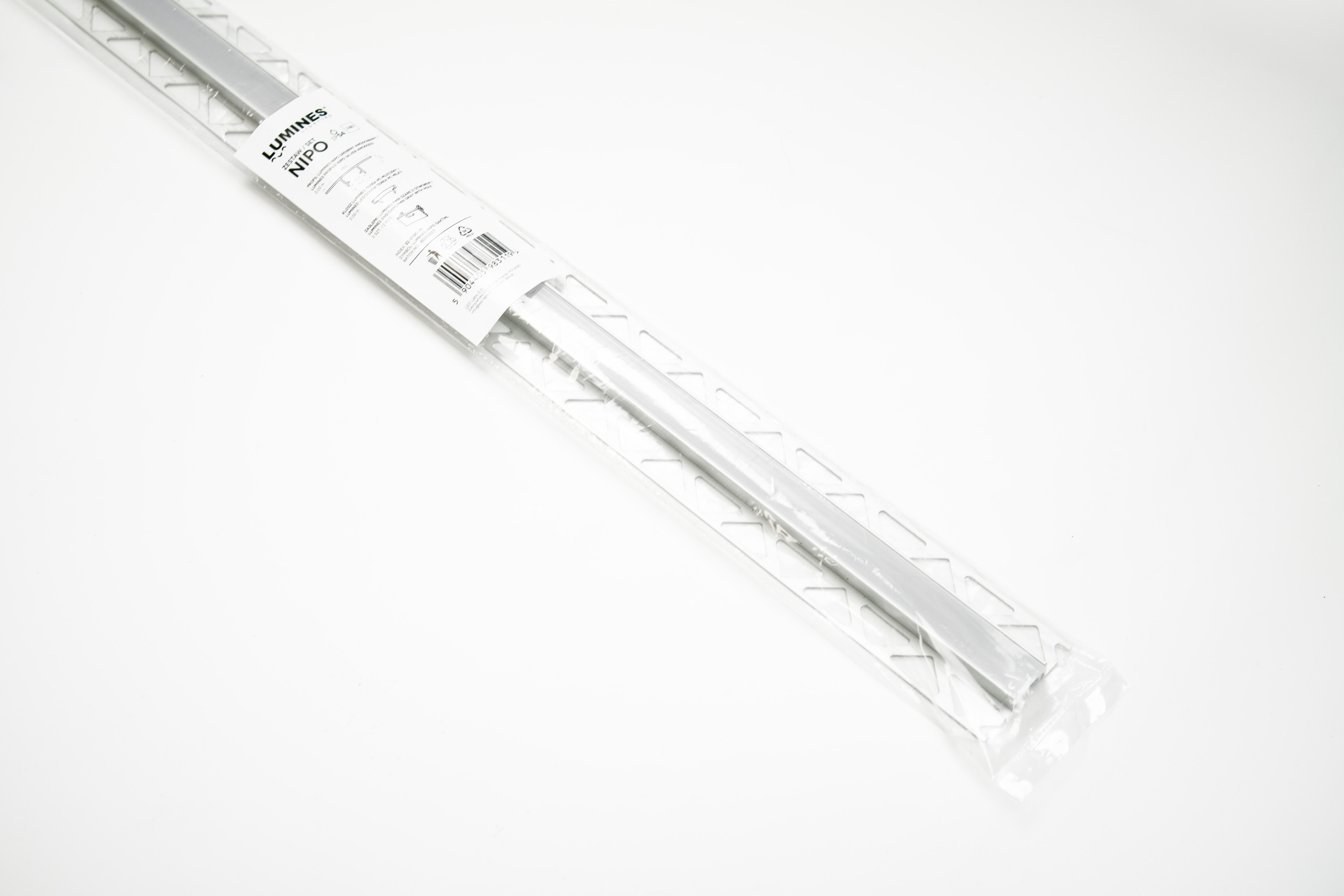 Zestaw profili Nipo aluminiowy natynkowy do taśm LED 8-10mm anodowy srebrny 2m 16x20mm - 2