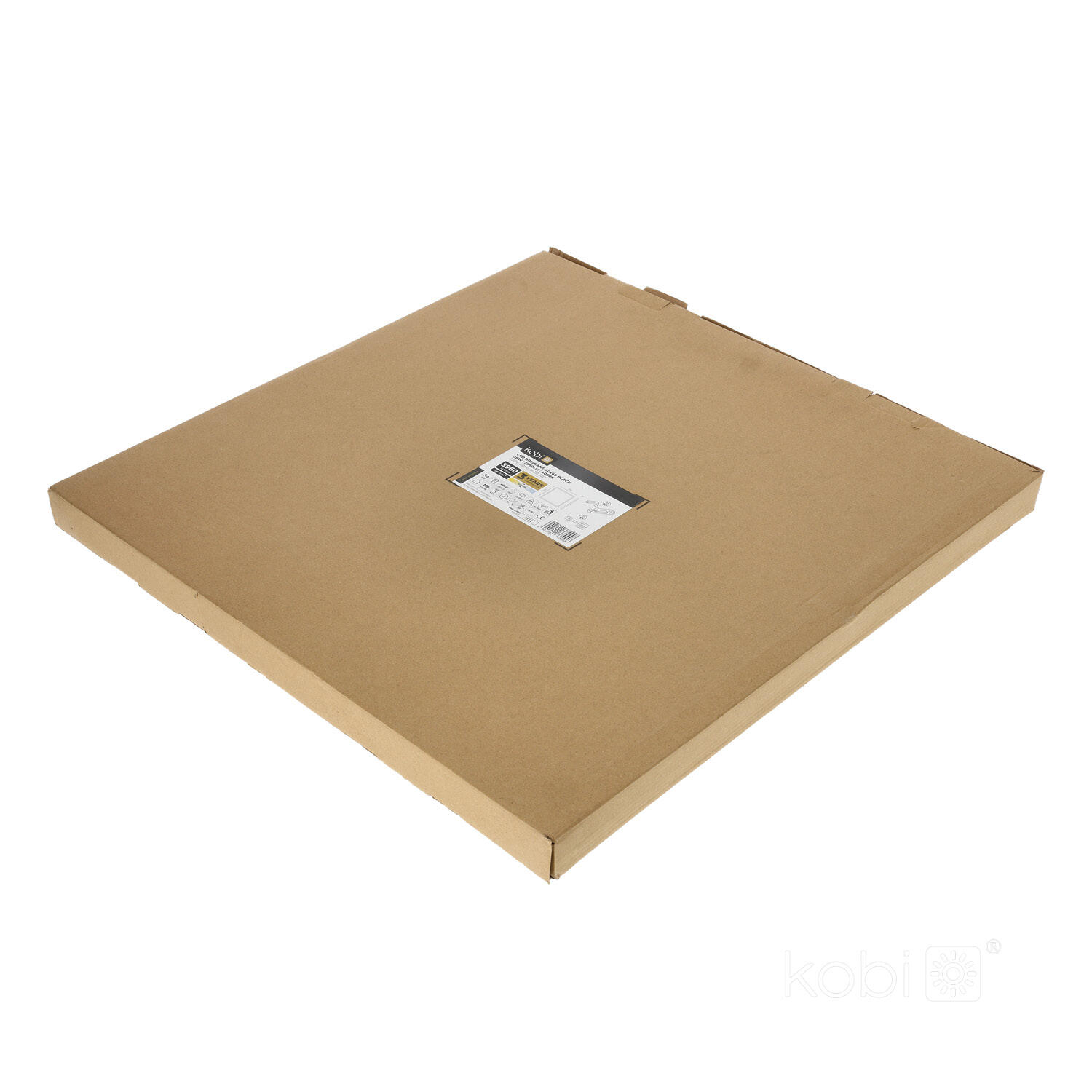 Panel LED natynkowy 60x60 cm 36 W 3960 lm 4000K IP20, czarny - 5