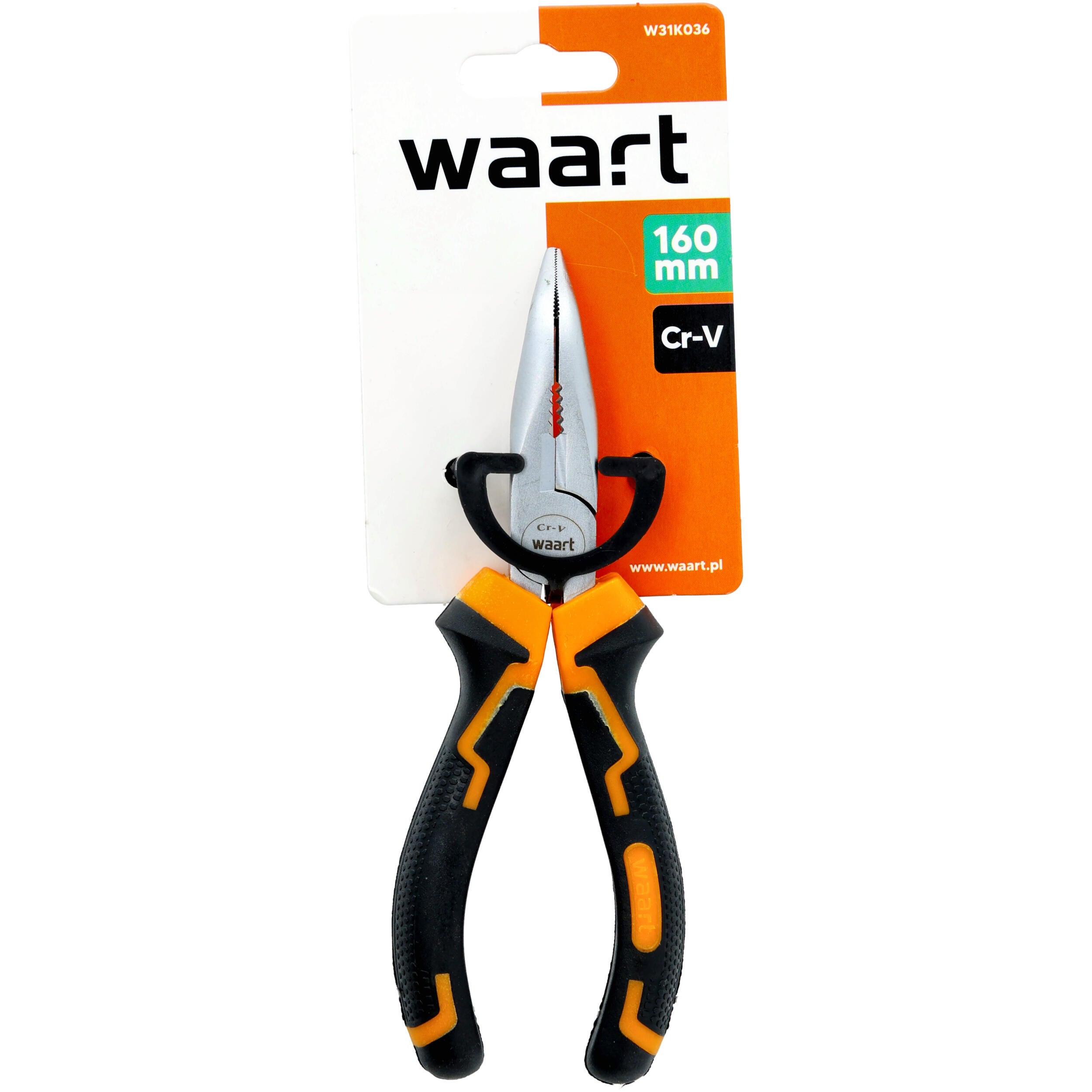 Szczypce wydłużone wygięte 160 mm - 3