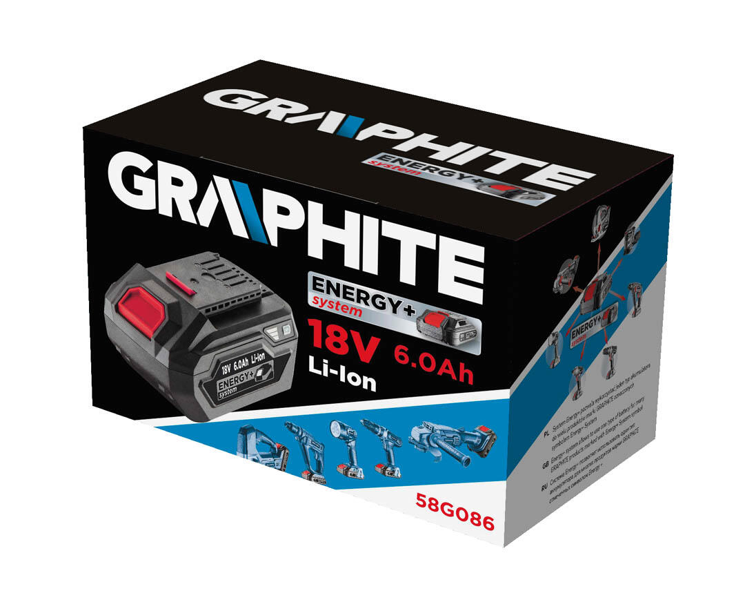 Akumulator 18V 6,0Ah Graphite - 3