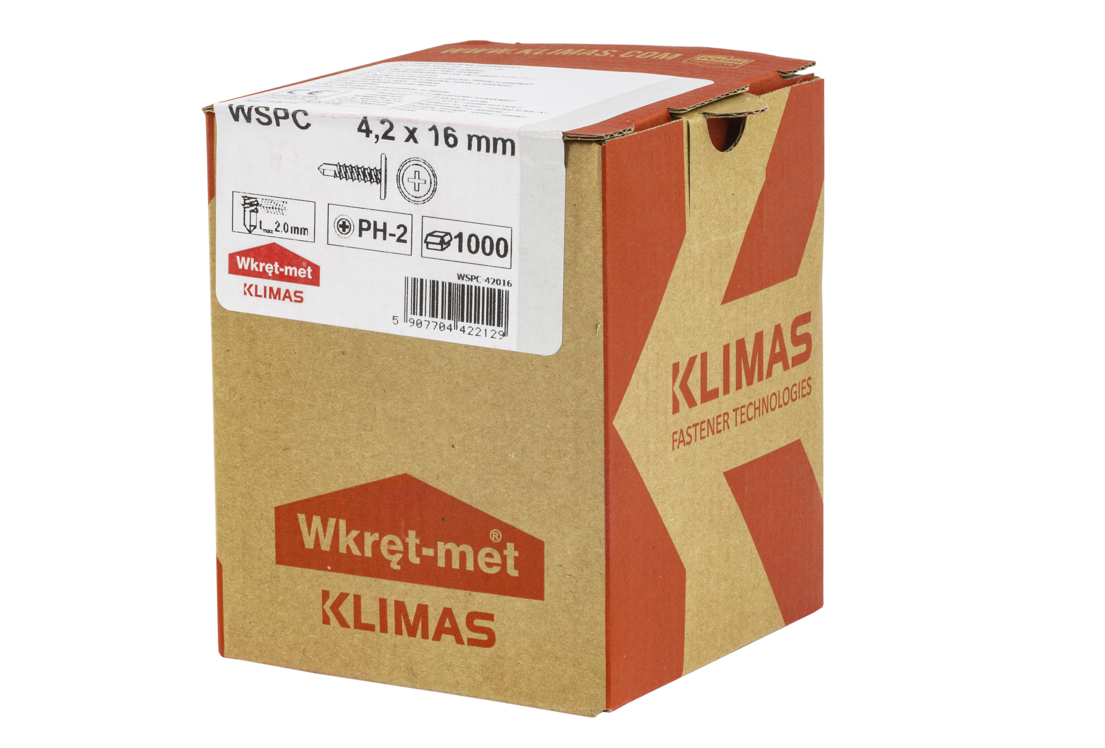 Wkręt samowiercący podkładkowy 4.2x16 mm (waga) - 2