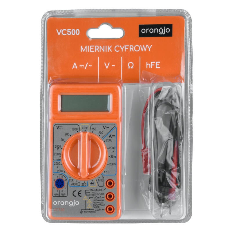Miernik cyfrowy VC500 ORANGJO - 3