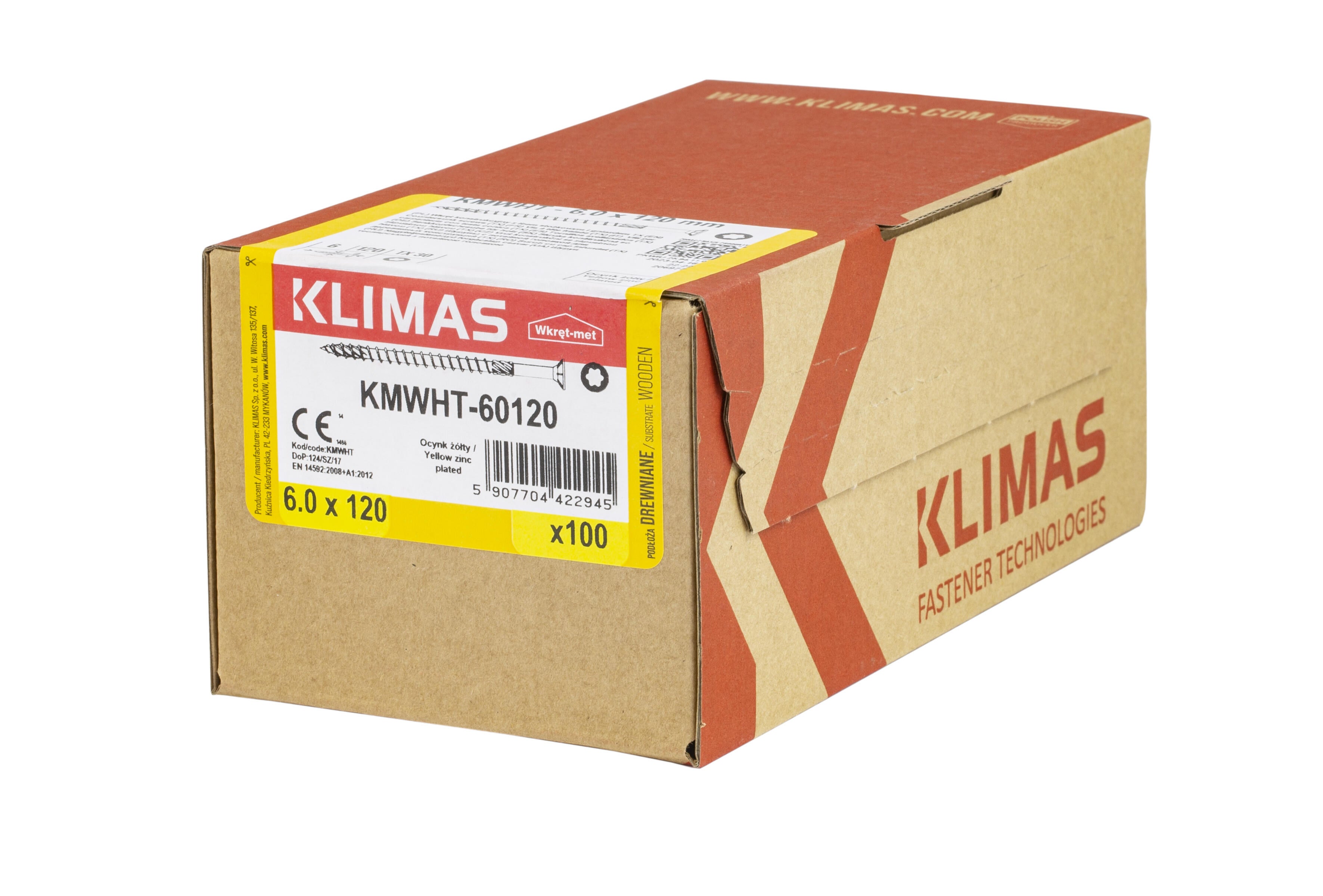 Wkręt konstrukcyjny 6x120 mm (100 szt.) - 2
