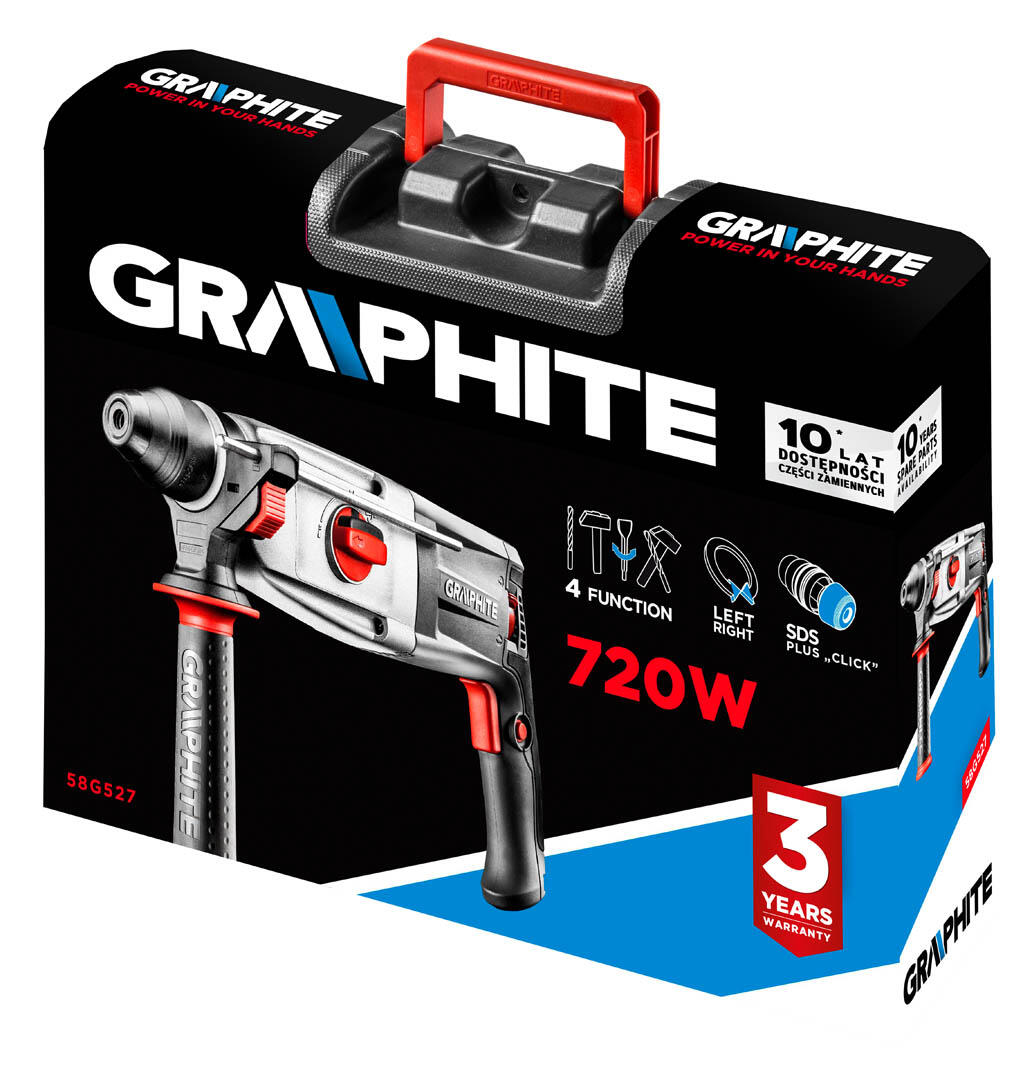 Młotowiertarka 2,8J 58G527 Graphite - 3
