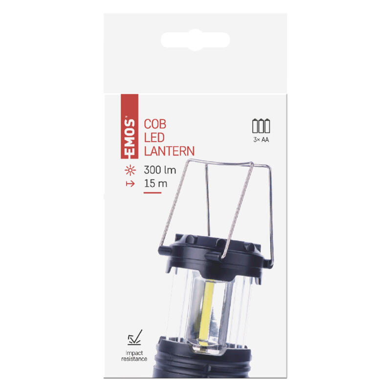 Lampa kempingowa 300lm 3xAA - 3