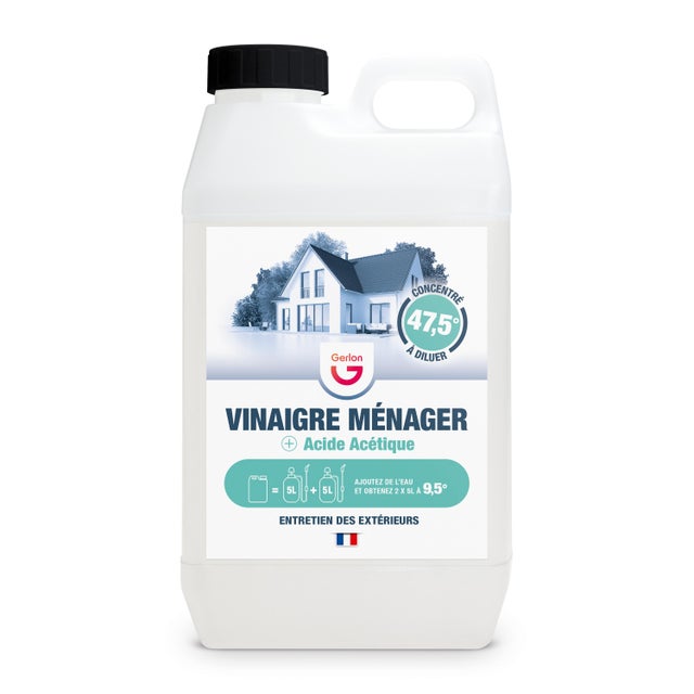 Vinaigre blanc GERLON Les essentiels, 2L