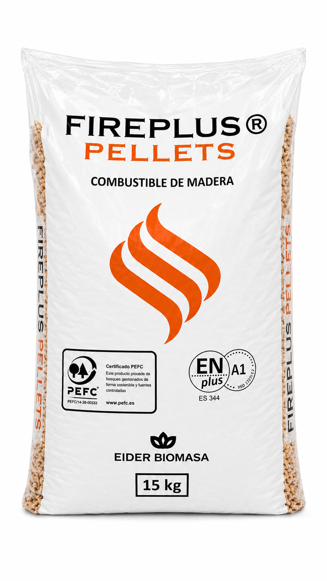 PELLET FIREPLUS 15KG