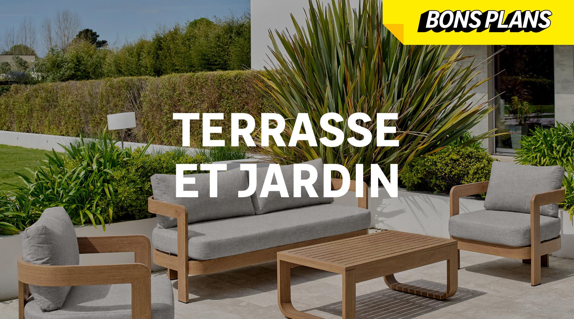 Terrasse et jardin