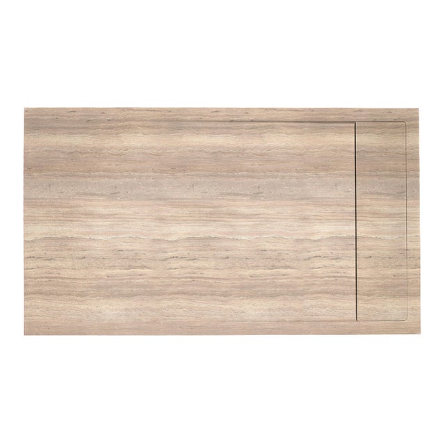 Piatto doccia SENSEA in resina Neo beige L 90 x L 140 x H 3 cm opaco effetto marmo