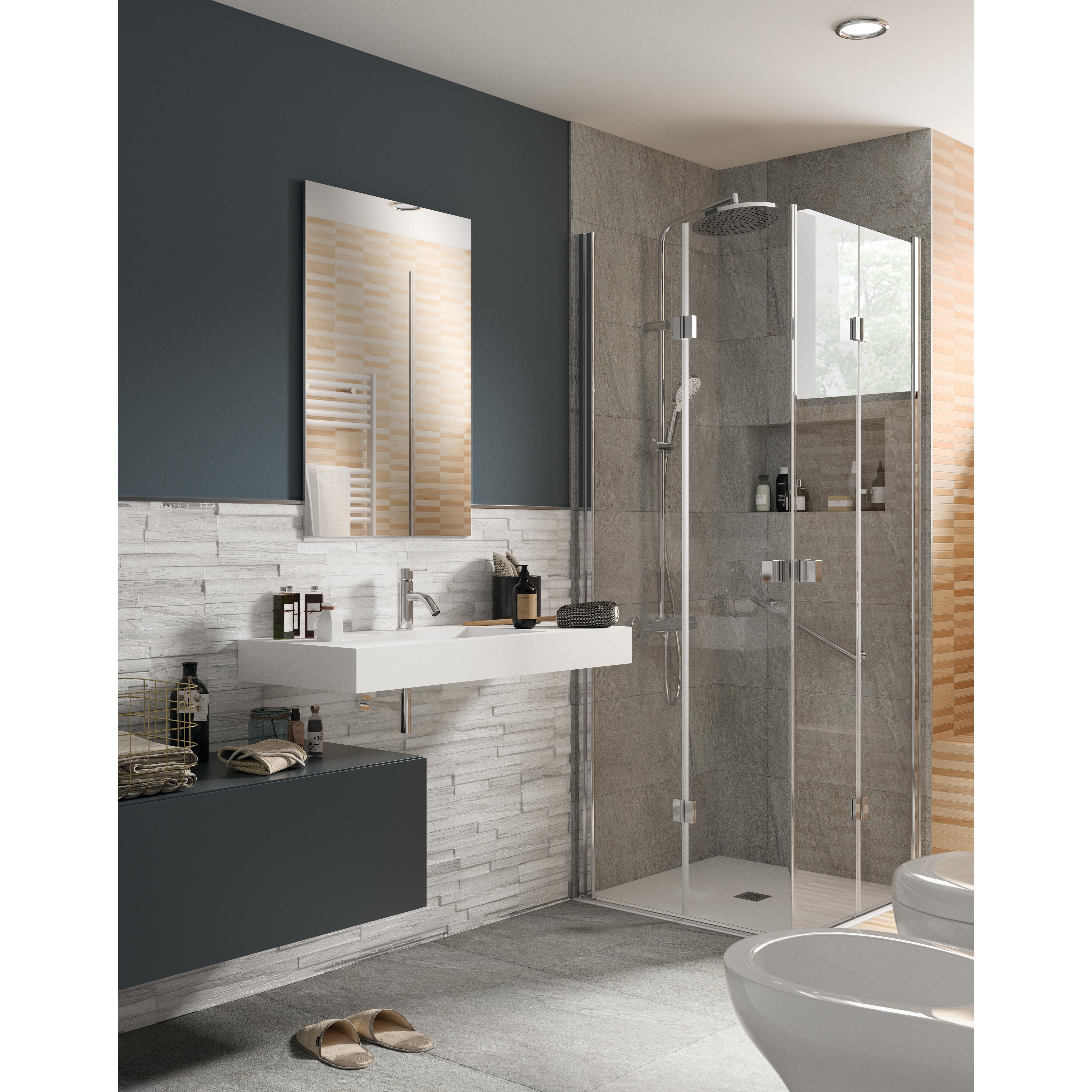 Rubinetto per lavabo getto laminare cristallino Cloud cromato lucido JACUZZI RUBINETTERIA - 2