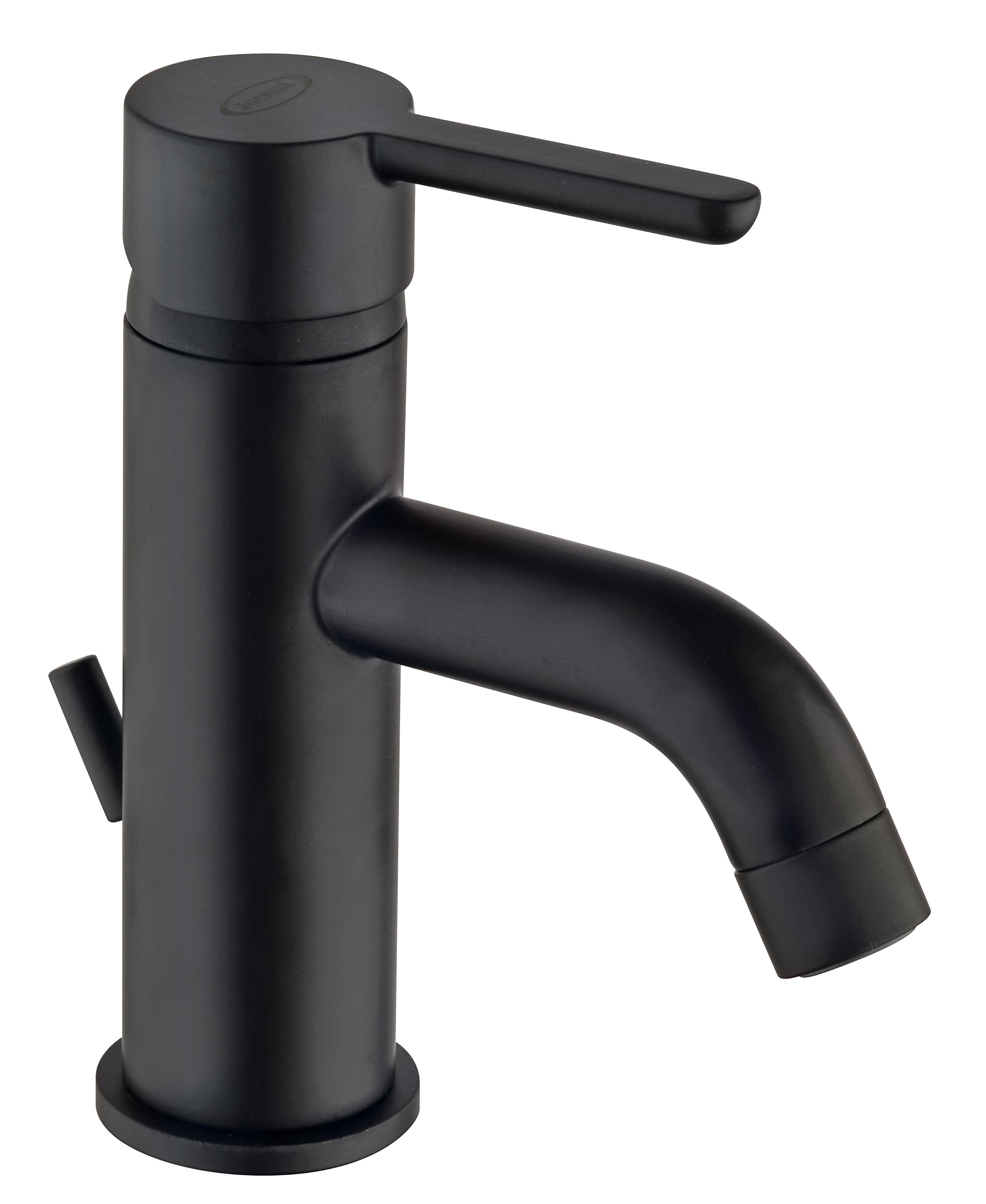 Rubinetto per lavabo da bagno con 1 maniglia e foro singolo, montaggio su piano, colore bianco