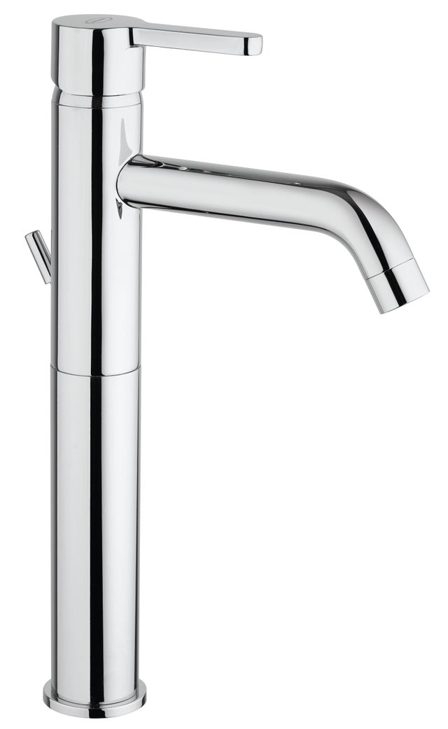 Rubinetto per lavabo getto laminare cristallino Cloud cromato lucido JACUZZI RUBINETTERIA
