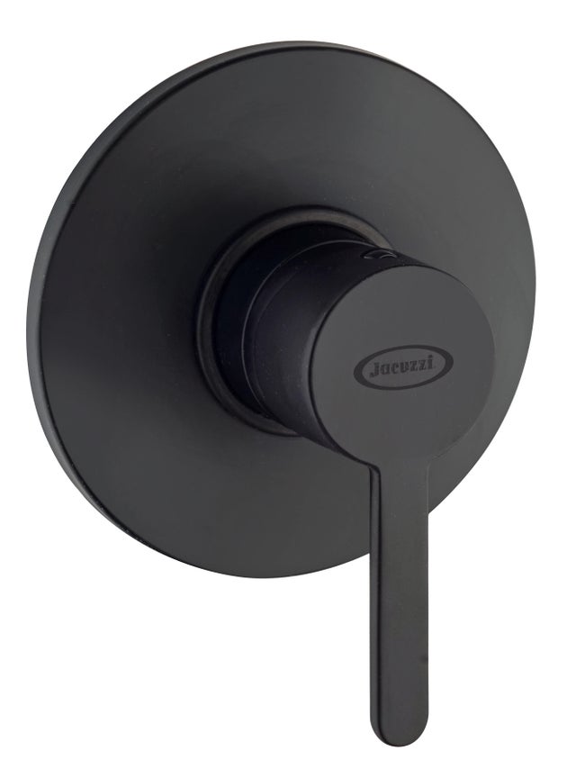 Rubinetto per doccia getto laminare cristallino Cloud nero lucido JACUZZI RUBINETTERIA