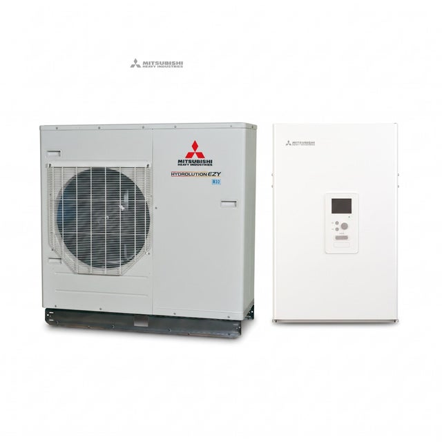 BOMBA DE CALOR AEROTERMIA MITSUBISHI HYDROLUTION PARTIDO HYDROBOX H5B-W 7KW R32 BIBLOC UNIDAD EXTERIOR + MURAL (FDCW60VNX-W/ HMS60-W) MONOFASICO