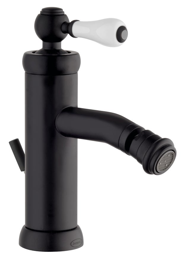 Rubinetto per bidet getto laminare cristallino Opera JACUZZI RUBINETTERIA nero opaco