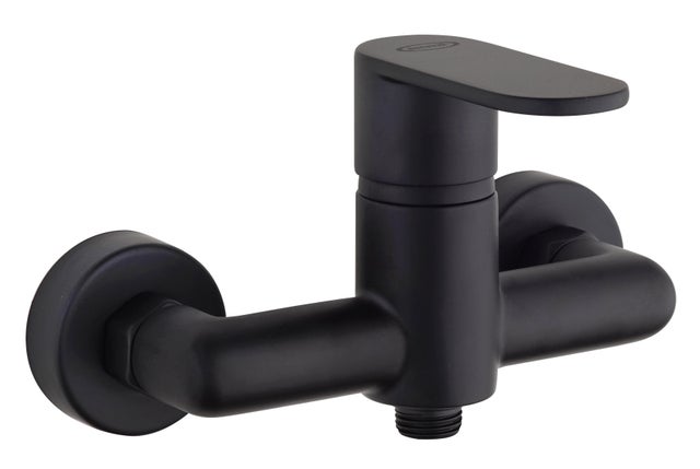 Rubinetto per doccia getto laminare cristallino Serena nero opaco JACUZZI RUBINETTERIA