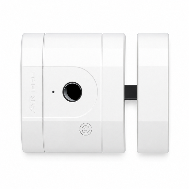 Cerradura electrónica invisible AYR INT LOCK PRO blanco con alarma 100dB
