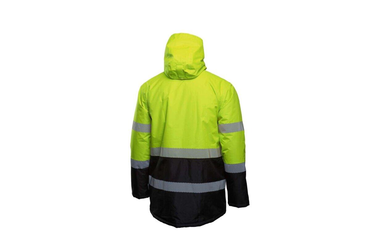 Kurtka ostrzegawcza, ocieplana żółta, HÖGERT - ADEL, S - 48 - 2
