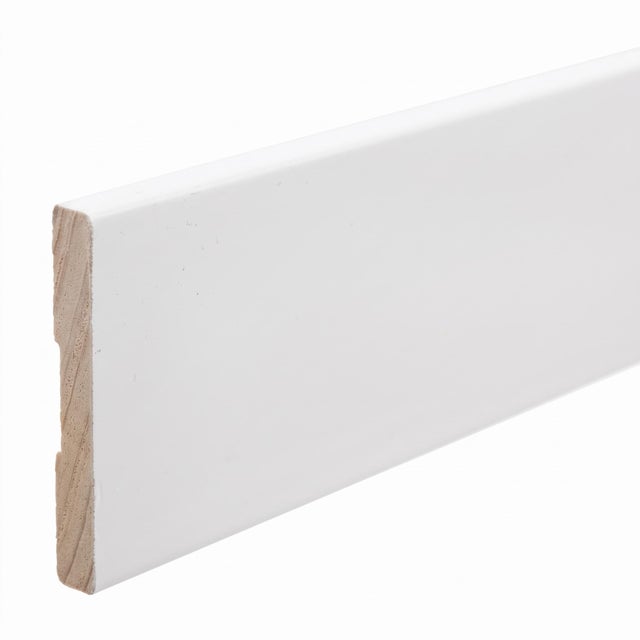 MOLDURA JAMBA LACADA BLANCA 2250 X 70 X 10 MM
