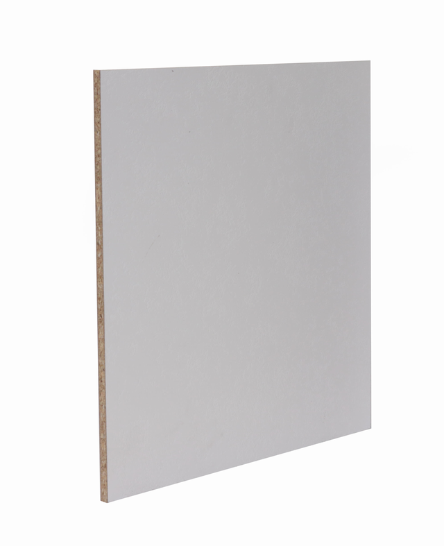 Crédence stratifié blanc Cliff L.301,50 x l.63 cm ép.10 mm