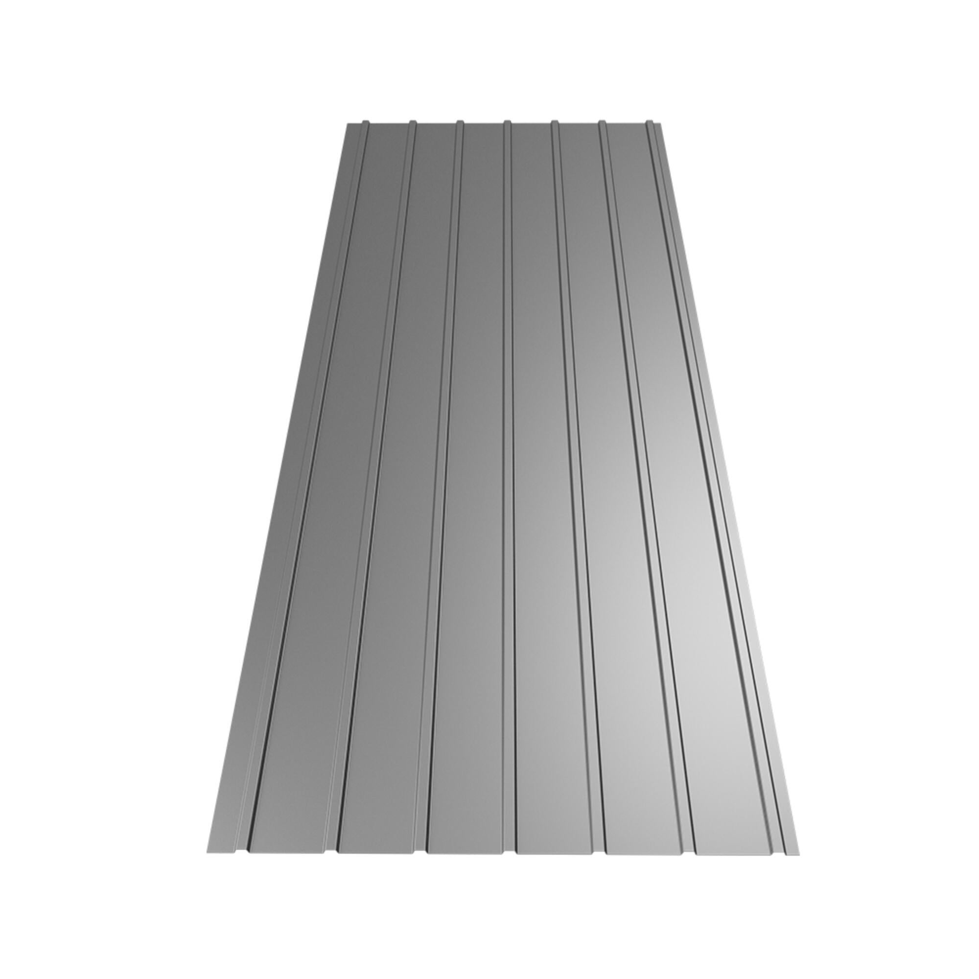 Tabla cutata W10, 2000 x 920 x 0.25 mm, zinc