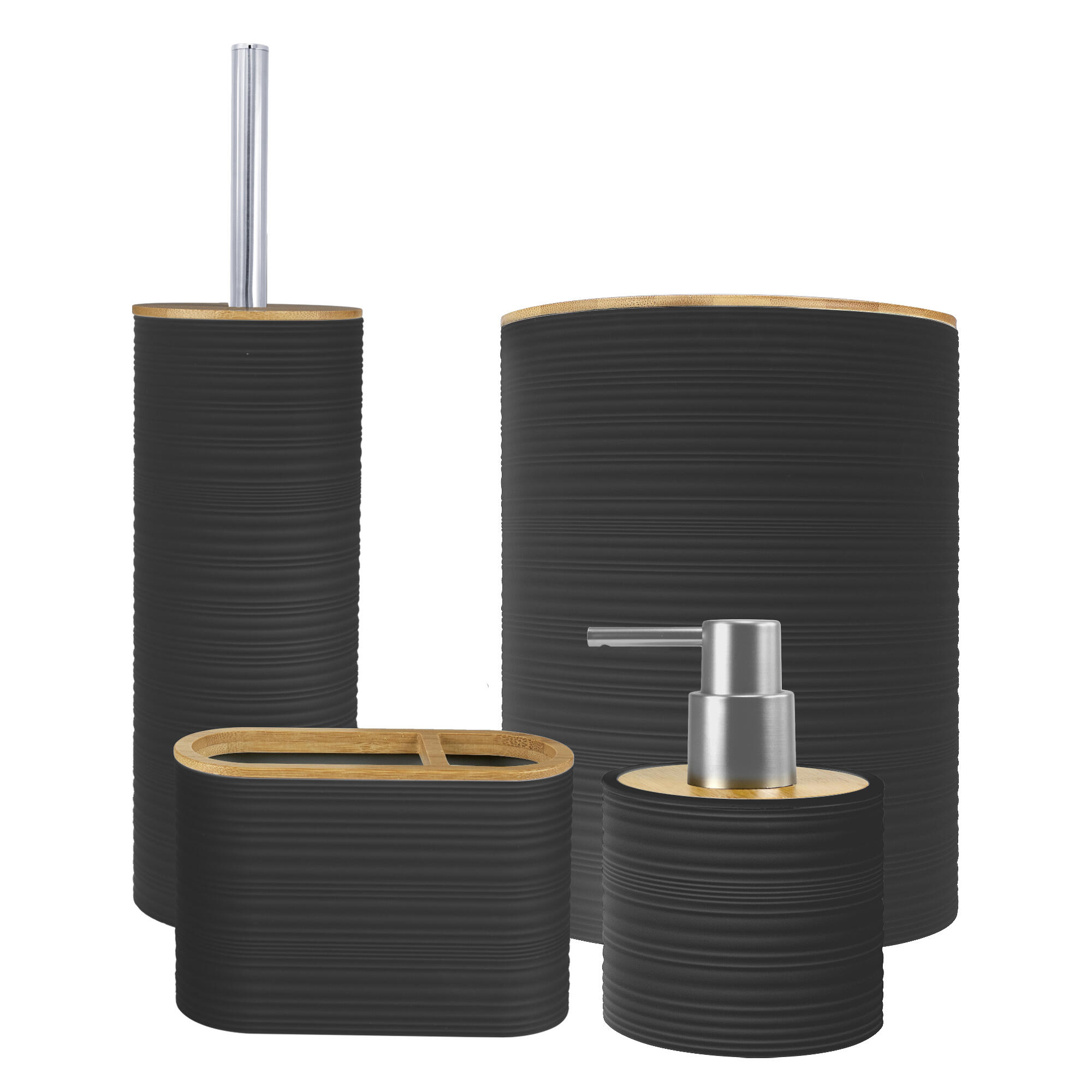 Dispensador  Nature negro mate - 5