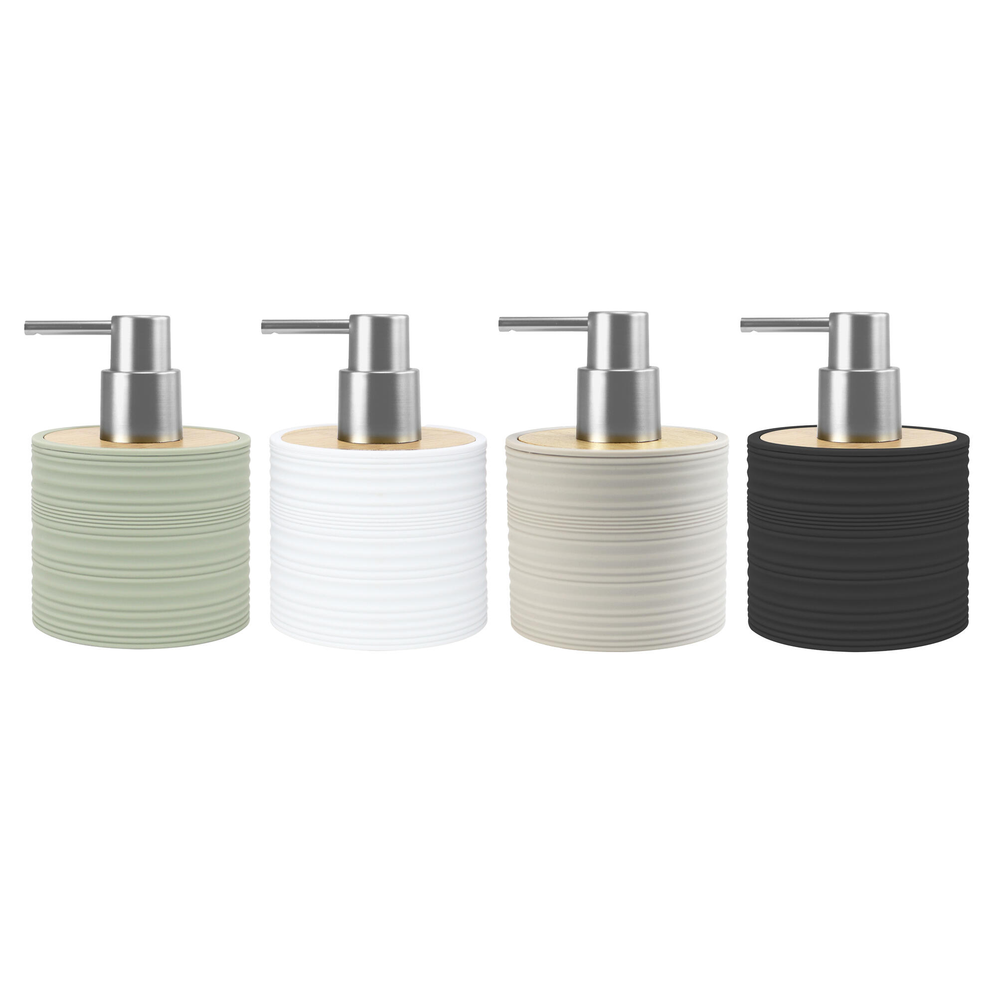 Dispensador  Nature negro mate - 4