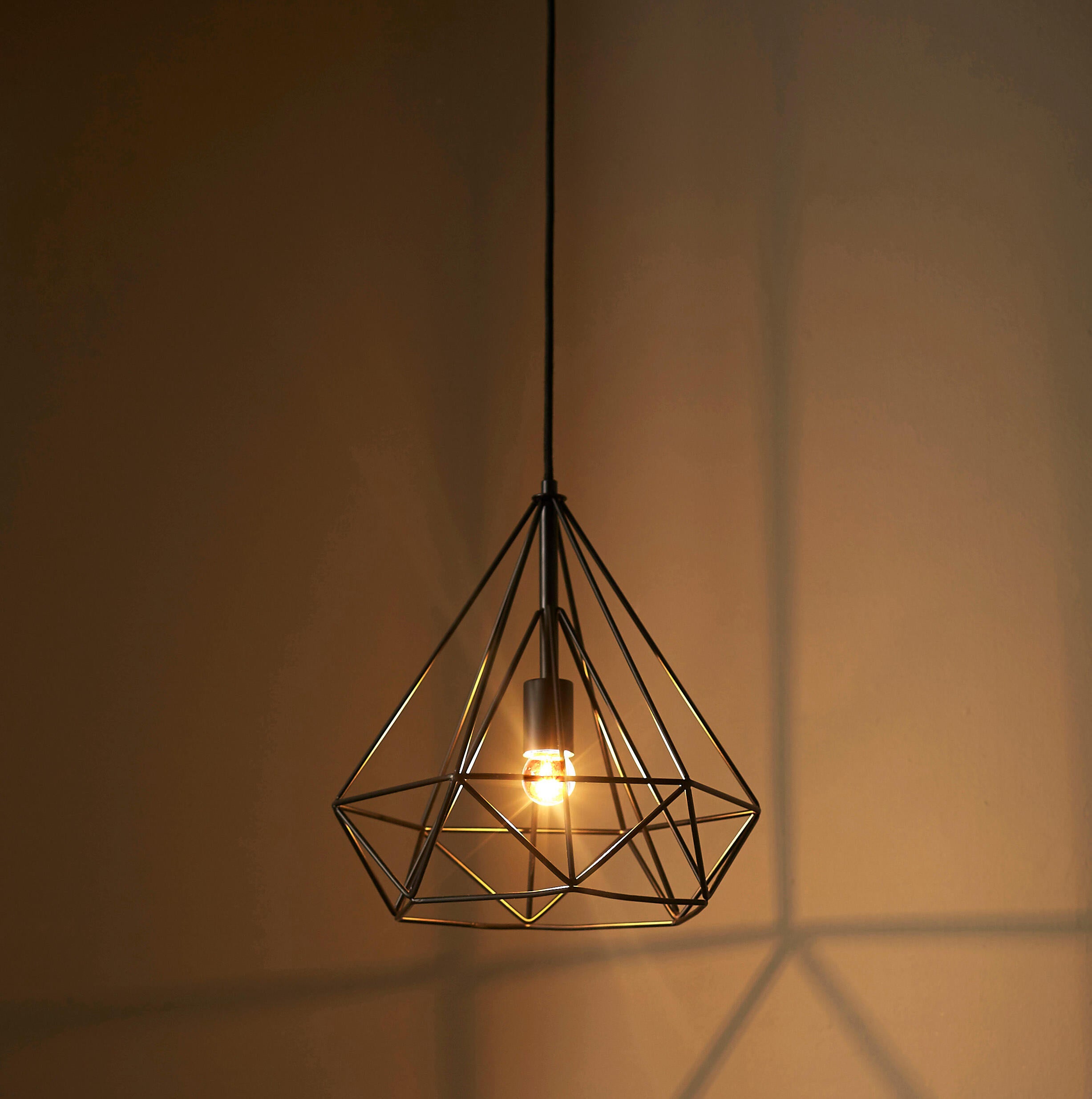 Suspension Byron acier, noir, Diam.36.5 cm INSPIRE, E27 - 2