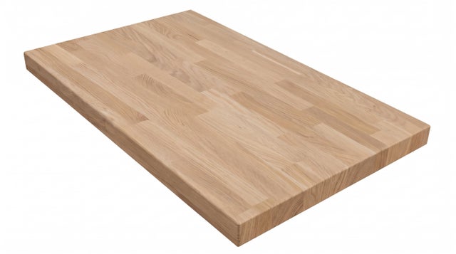 ENCIMERA MADERA MACIZA ROBLE 120 X 63 X 3.8 CM