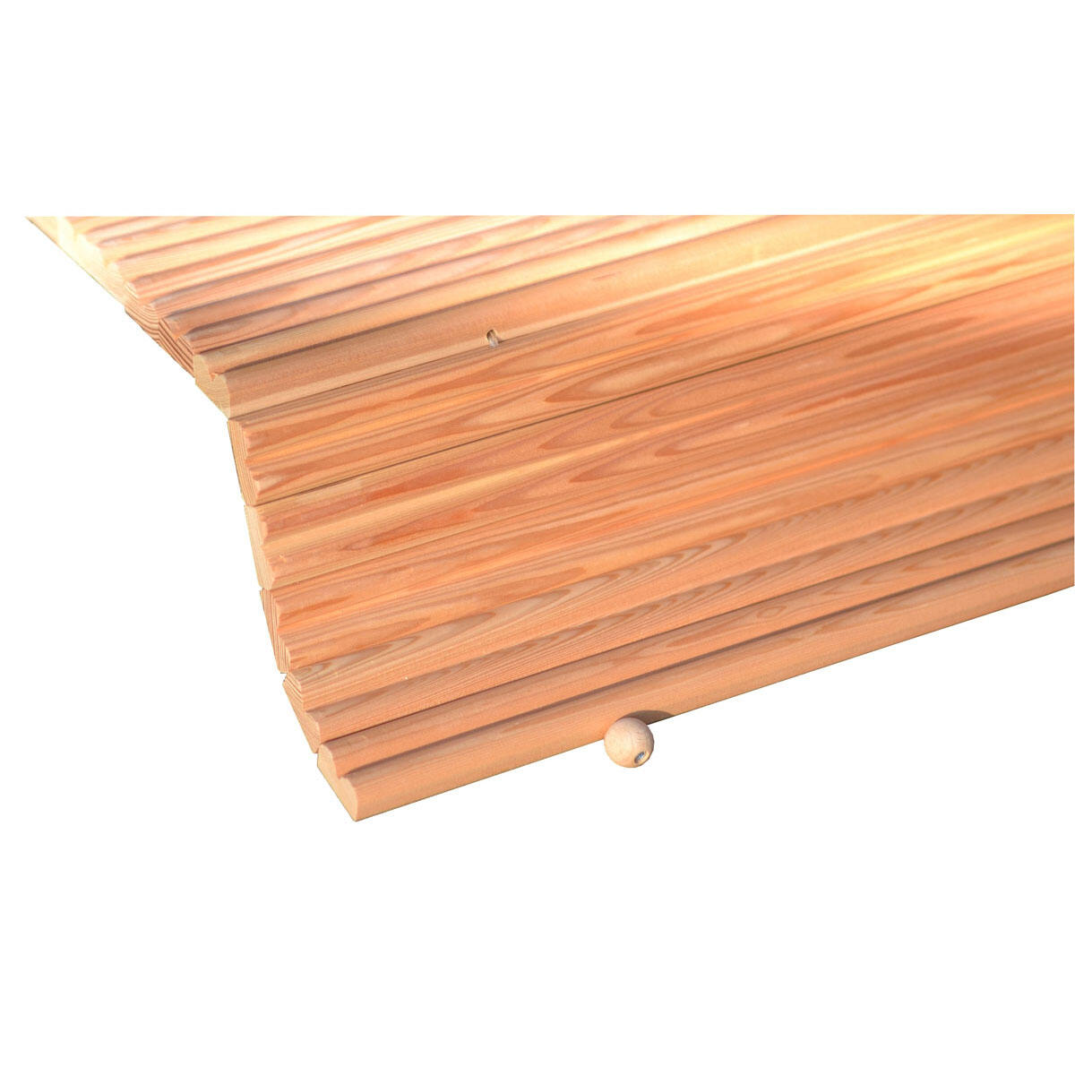 Tappeto antiscivolo rettangolare in legno 101 x 45 cm - 3