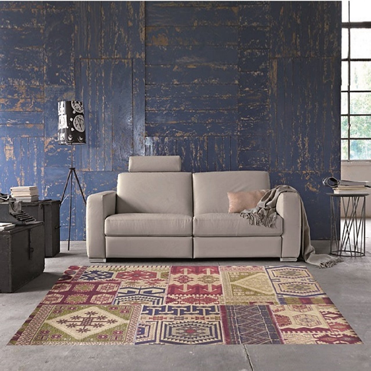 Tappeto Modern kilim orientale in acrilico multicolor, L 230 x L 160 cm - 2