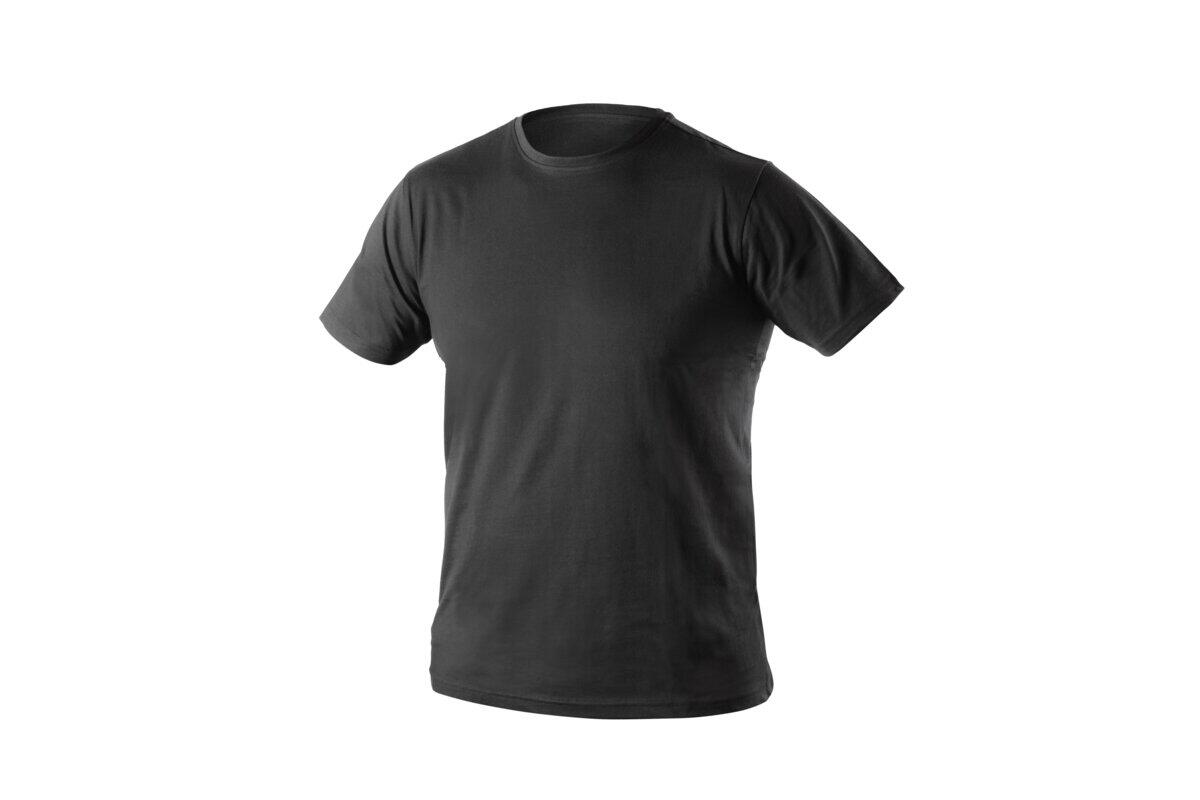 T-shirt bawełniany HOGERT, czarny, rozmiar: 3XL/58