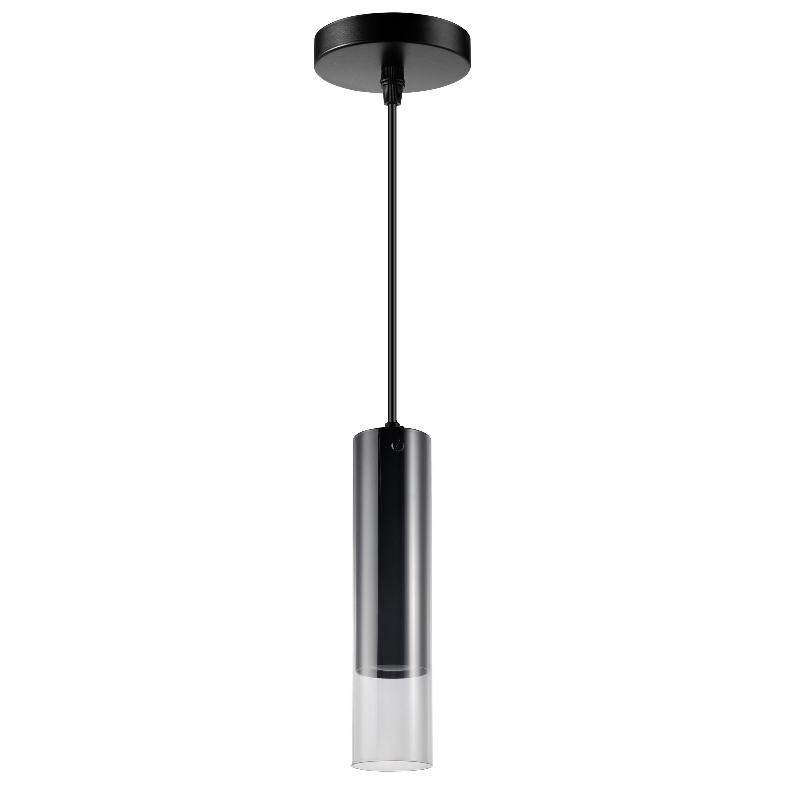 Lampa wisząca Smoky 1xGU10 czarna