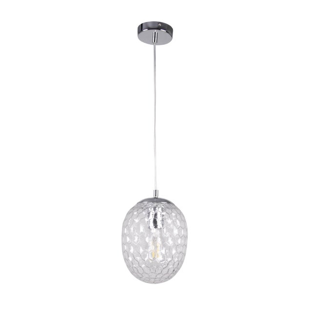 Lampa wisząca Lora 1xE27 biała