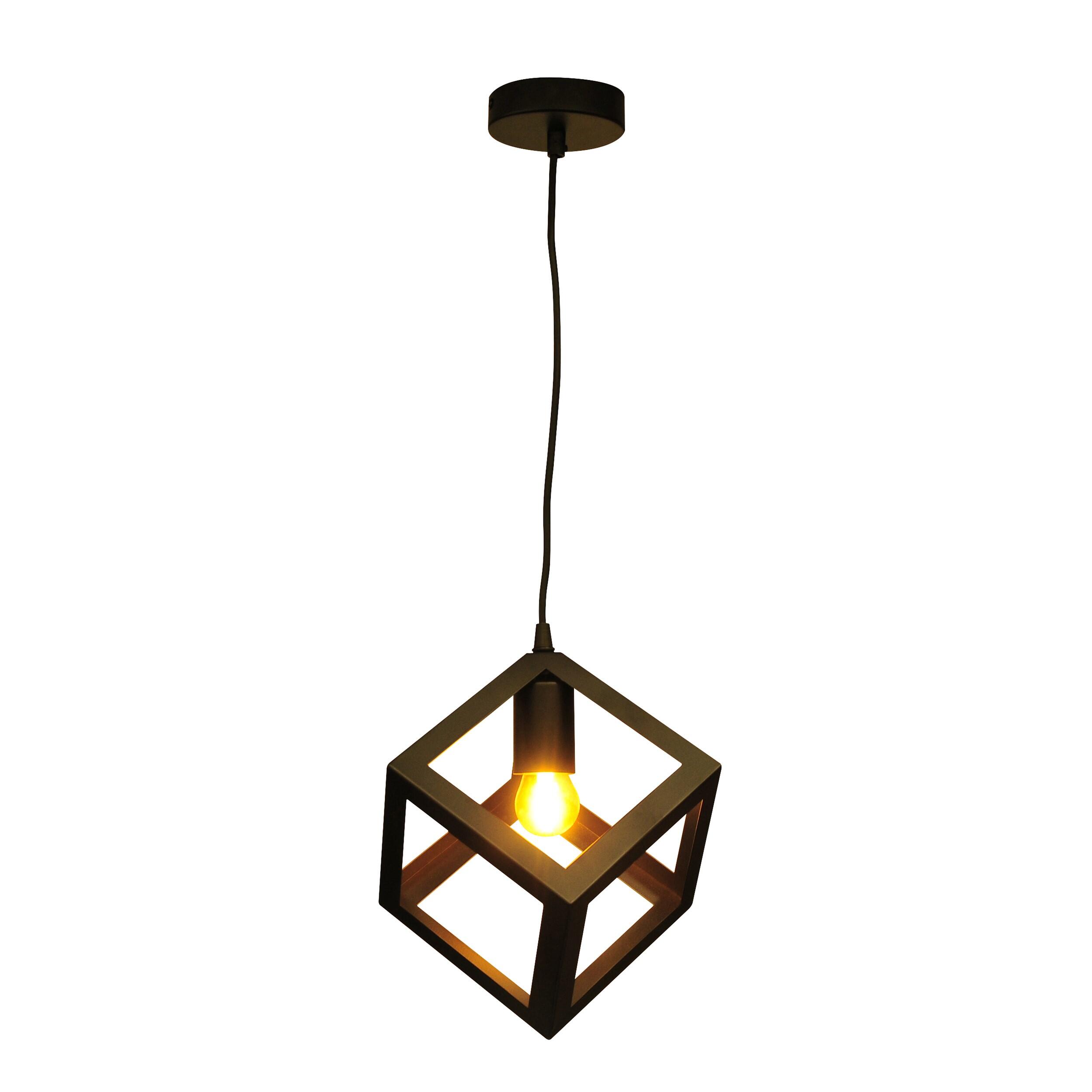 Lampa wisząca Sweden 1xE27 czarna