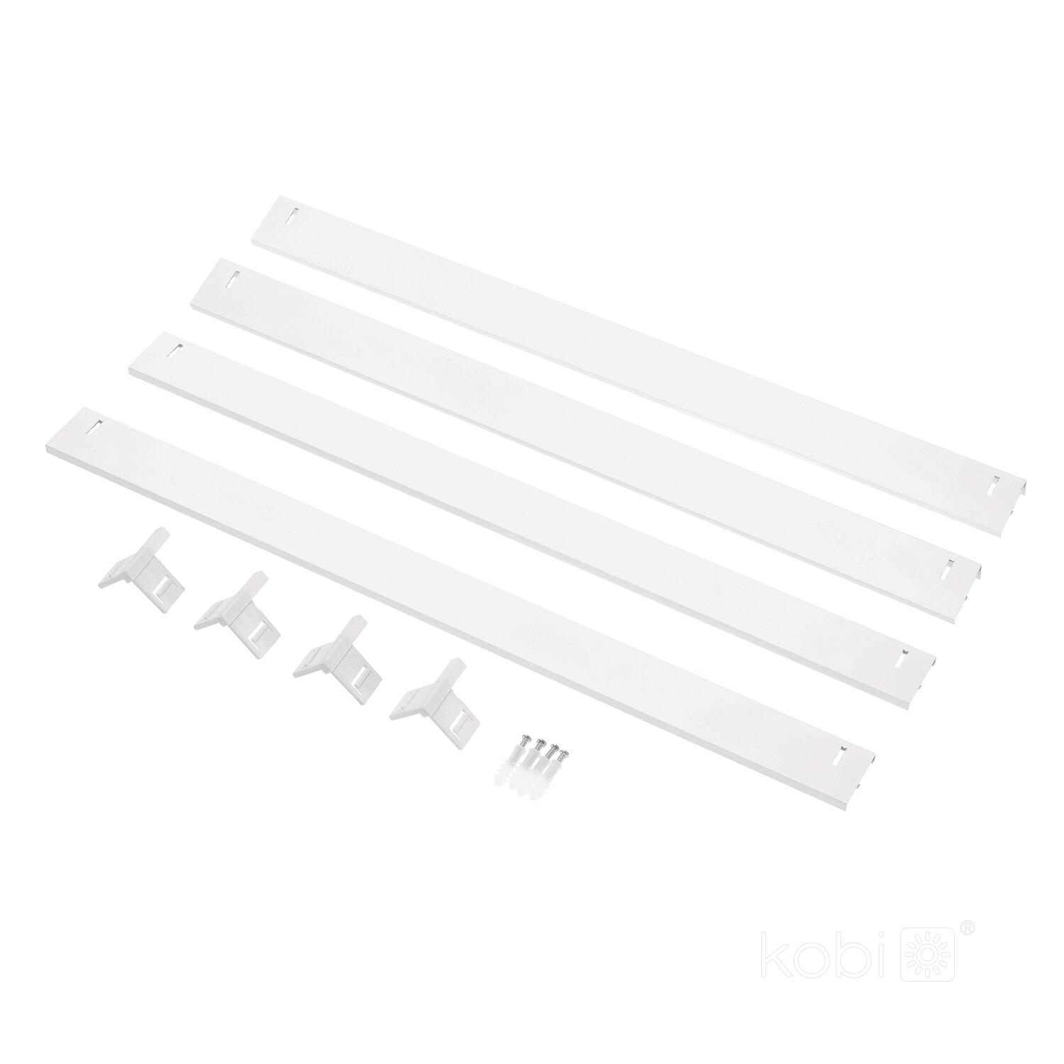 Rama do panelu LED 60x60cm klik, biała - 3
