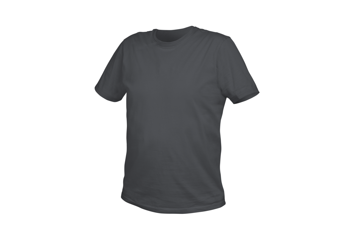 T-shirt bawełniany HOGERT, grafitowy, rozmiar: 3XL/58