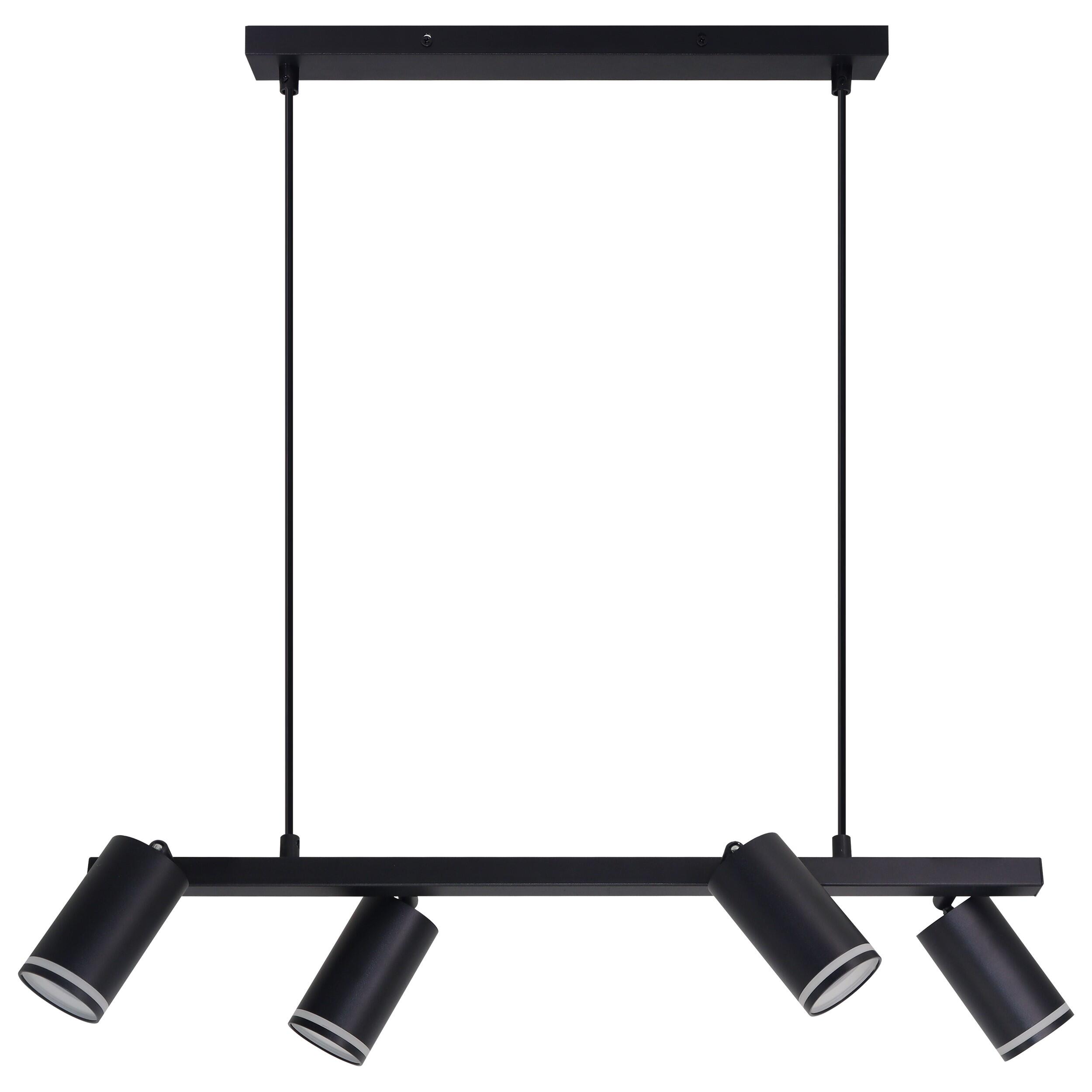 Lampa wisząca Paris 4xGU10 czarna - 3